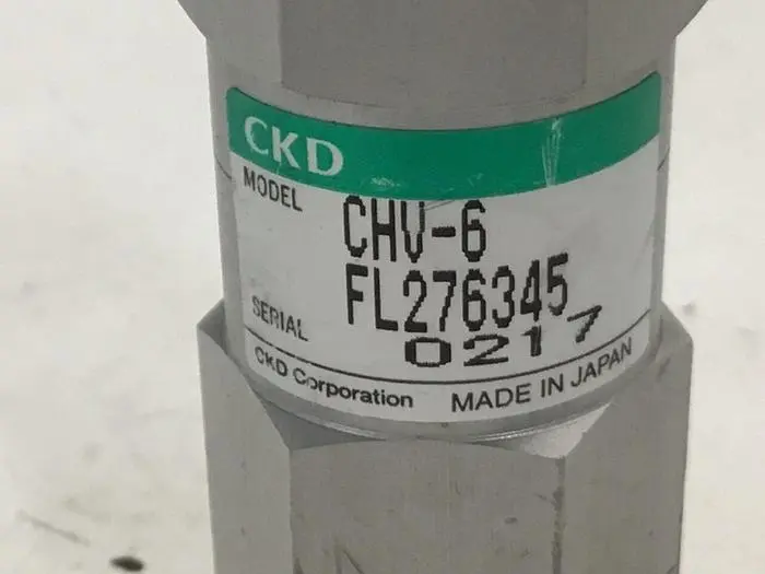 Used CKD CORP CHV-6 Valves/Fittings Michigan US | Ideal Machinery #607345