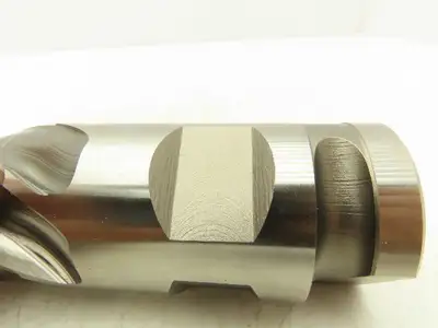 Putnam Tool PLA-333 6 Flute Coarse Rough Single End Mill HSS 2" Dia x 3" Flute