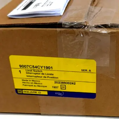 NEW SQUARE D 9007C54CY1901 LIMIT SWITCH SER. A