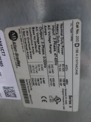 USED Allen-Bradley Power Flex 700S Drive
