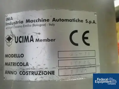 USED IMA IMA Matic 90F Capsule Filler