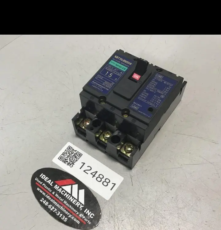 New | in-Stock MITSUBISHI NF30-CS-15 Circuit Breakers Michigan US | Ideal Machinery #1318657