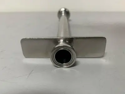 USED ELECTROL SPECIALTIES 12" STAINLESS STEEL SPRAY BALL W/ 1" SANITARY FITTING