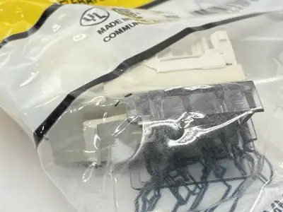 New | in-Stock Hubbell Xcelerator USOC Wired 6-Position CAT5E White LOT OF 2 Misc Electrical & Power Parts Michigan US | Maverick Industrial Sales #1402248