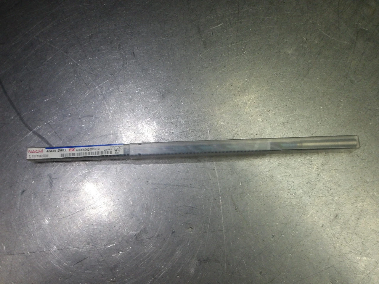 Nachi Aqua Drill EX 7.1mm Coolant Thru Carbide Drill AQDEX0h25d0710 (LOC1123D)