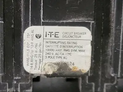 Used SIEMENS BQ3B020 Switchgears British Columbia CA | Lenmark #239815