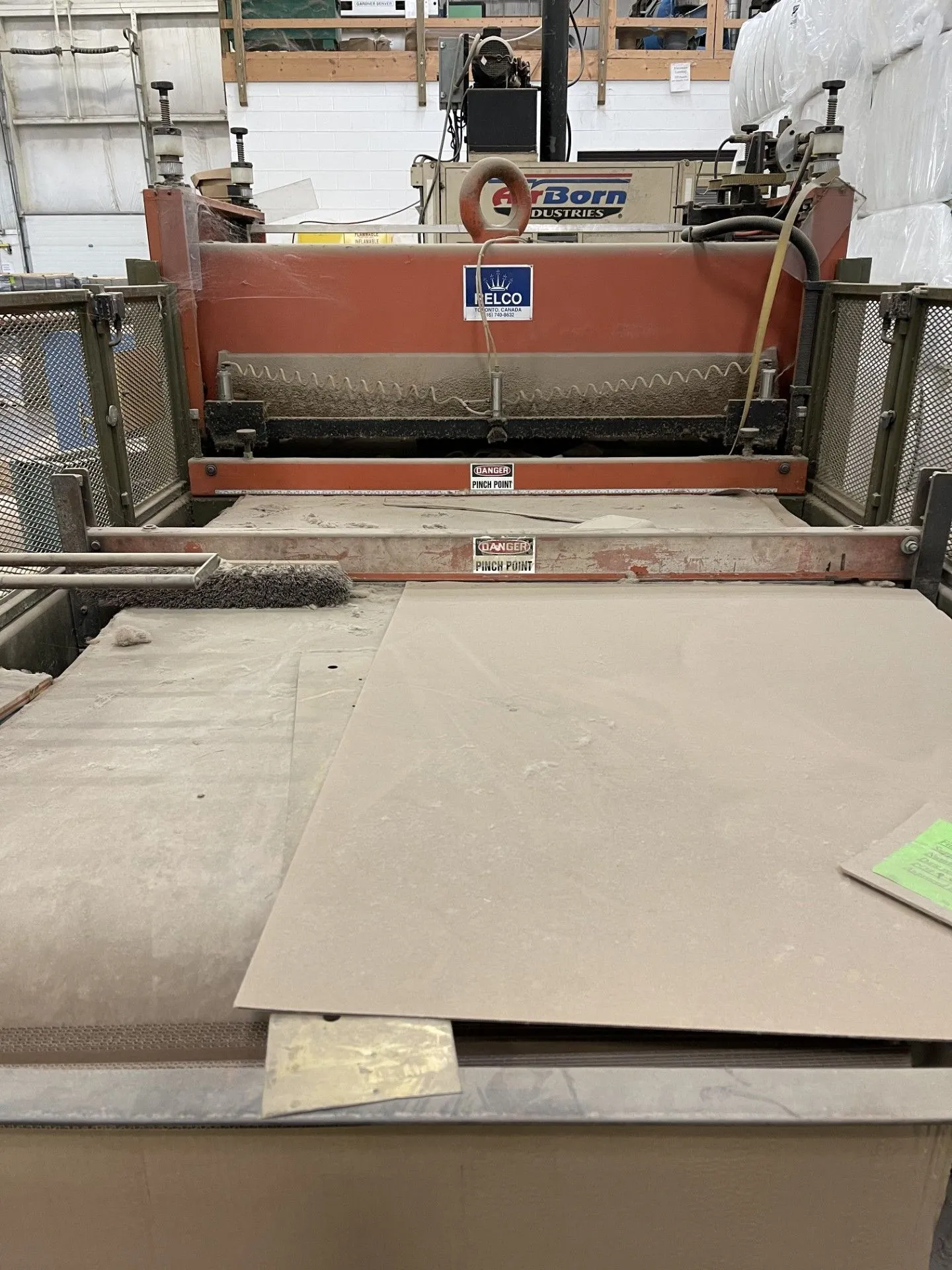 2002 150 Ton ATOM S 6165 Full Beam Die Cutting Press