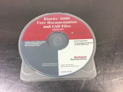 Allen Bradley Kinetix 6000 Multi-Axis Servo Drive MANUAL & CD-ROM. 1D
