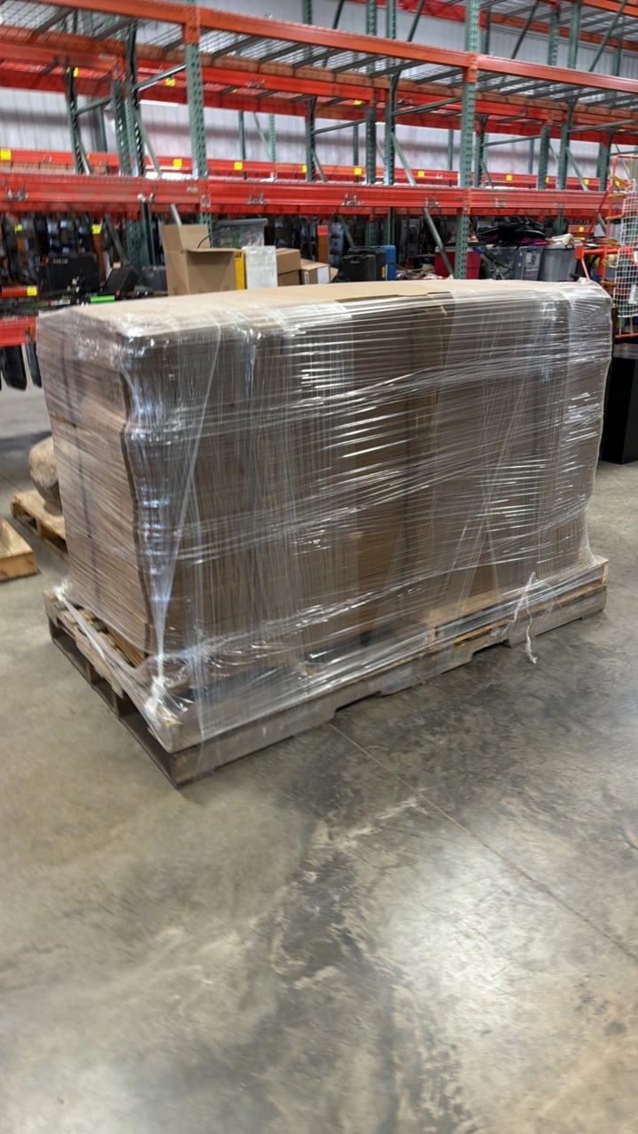 Pallet of approximately 536 boxes -  67"x 4"x 4"