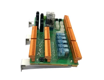 U704 | Cinpres Gas Injection  Relay & Connector Board PCB, Issue 1.1, Finder Relays - Used