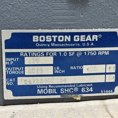 New | in-Stock Boston Gear FWA732-600-B-5G Gearboxes Indiana US | J&J Industrial Supply #1368430