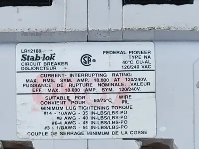 NEW FEDERAL PIONEER NA220