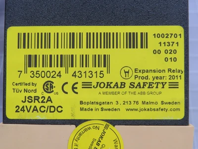 Used JOKAB SAFETY _UNKNOWN_ Industrial Controls Texas US | OCO Industrial #1721888