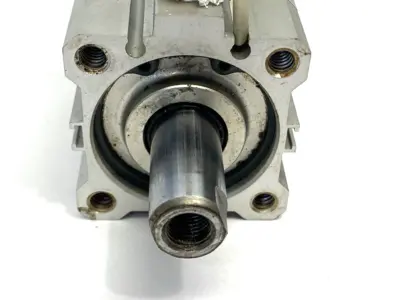USED SMC PNEUMATIC COMPACT CYLINDER 40MM BORE 30MM STROKE
