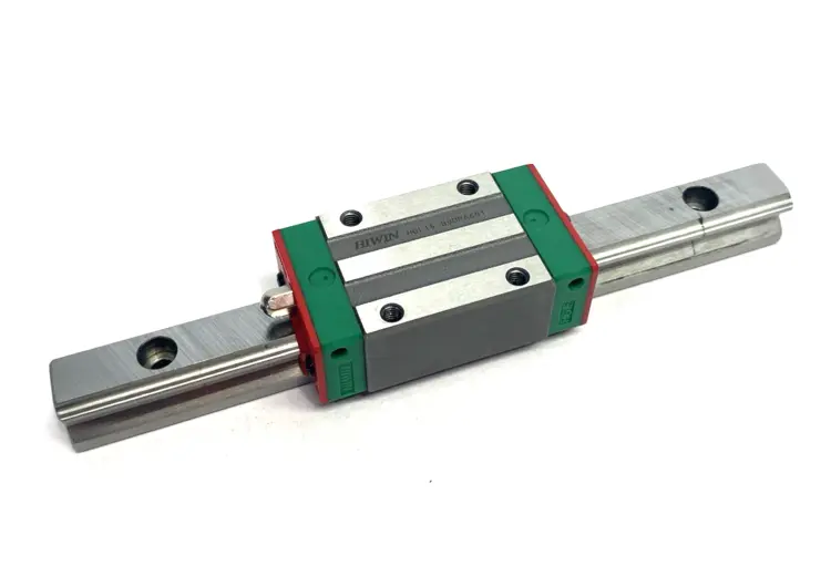 Used HIWIN LINEAR GUIDEWAY BLOCK AND RAIL, 1-BLOCK, 160MM RAIL Misc Industrial Equipment | Maverick Industrial Sales #1098769
