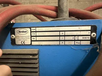 NORDSON MODEL #BM-20 RESIN TRANSFER & ADHESIVE  GLUE MELTING SUPPLY SYSTEM: STOCK #21054
