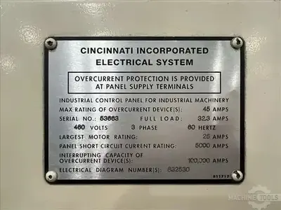 USED 2006 CINCINNATI 175MX-8