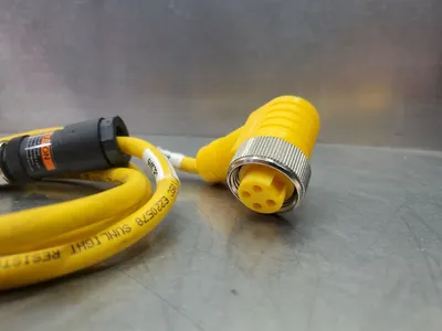 Turck WKM-40-10M (Cut to 3FT) PLC Cable. 5D