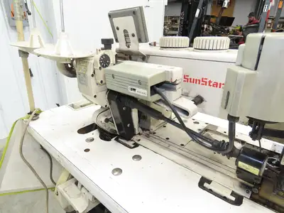 KM-1070BLX-7 Fortuna Industrial Sewing Embroidery Servo Machine 230VAC 1Ph *Read