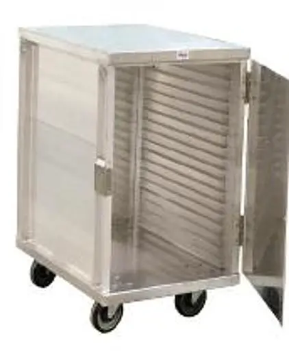 ENCLOSED ALUMINUM CABINET - 20 SLIDES 36.5" H