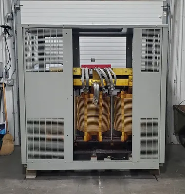 750 KVA Sub Style Dry Transformer 12400 Delta to 480Y 277 EB National Industri