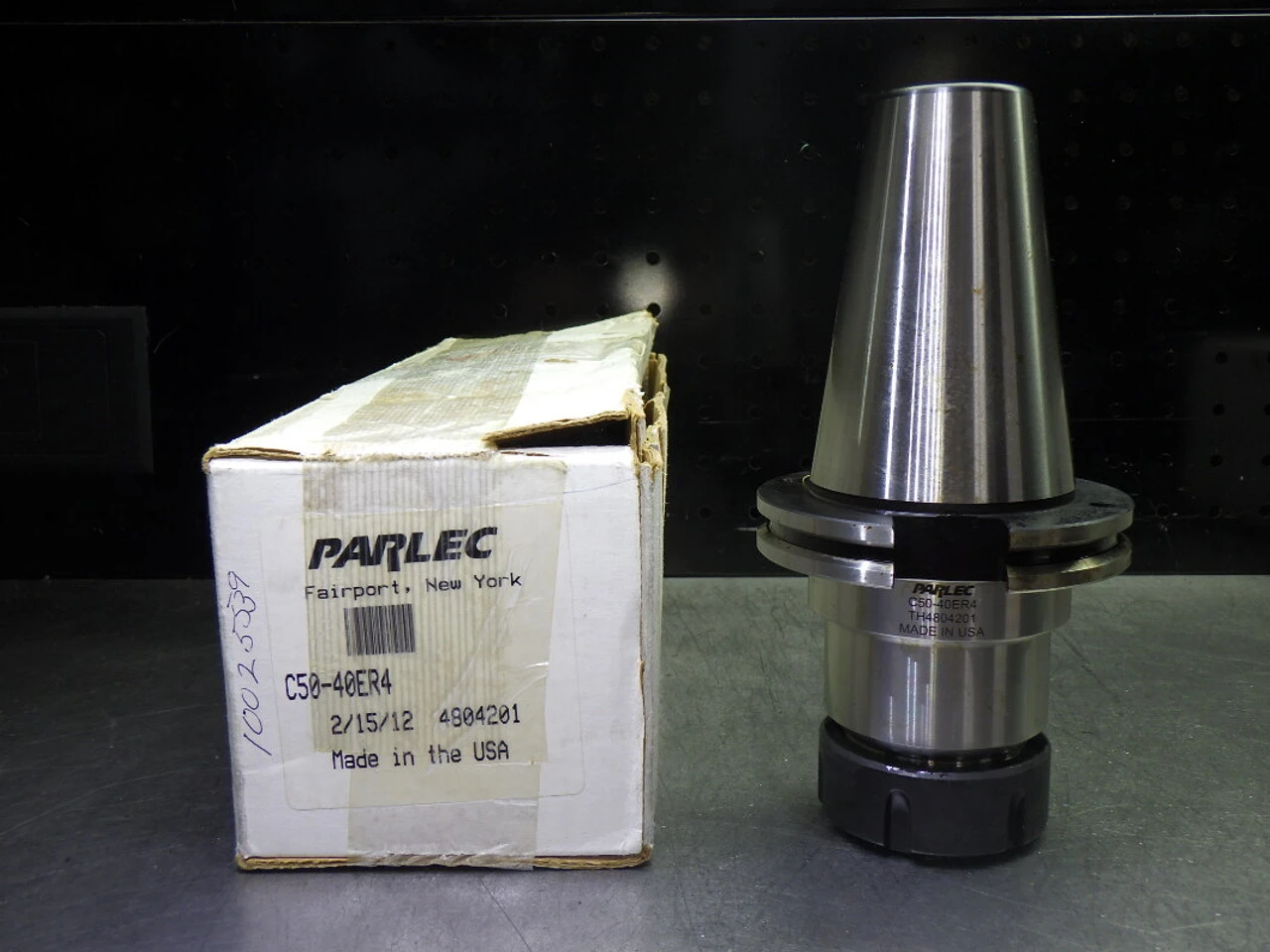 Parlec CAT50 ER40 Collet Chuck 4" Pro C50-40ER4 (LOC1605)