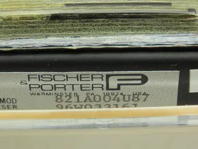 Fischer & Porter 821A004U87 ABB Impact Tube Flowmeter Indicators For 4-8" Pipe