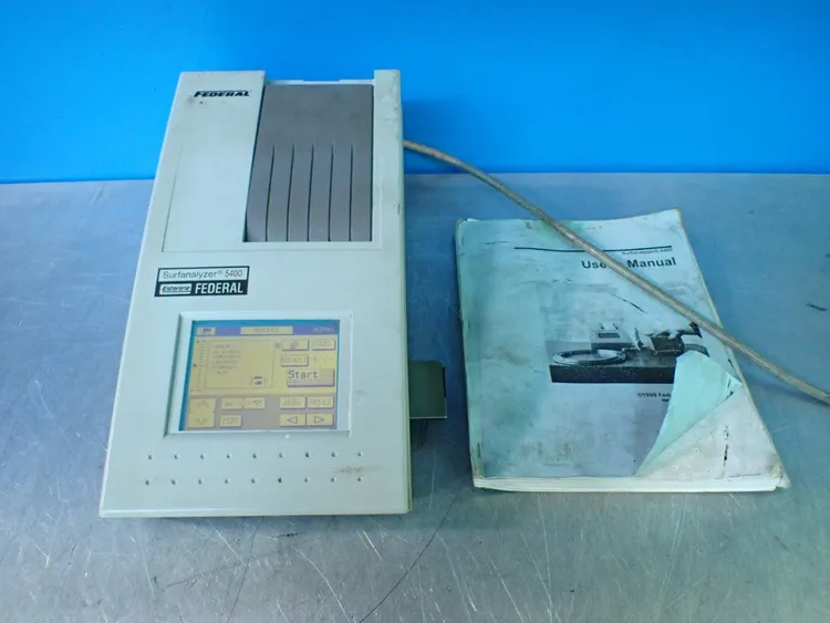 Used FEDERAL SURFANALYZER 5400 Roughness Testers Ohio US | HGR 24 #904403