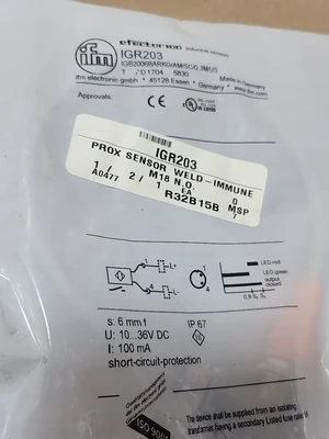 NEW IFM IGB2006BARKG/AM/SC/0,3M/US