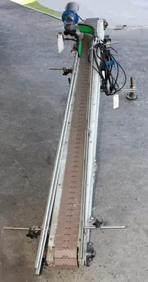 SPC7319  Conveyor 4.5" wide x 96" table top conveyor