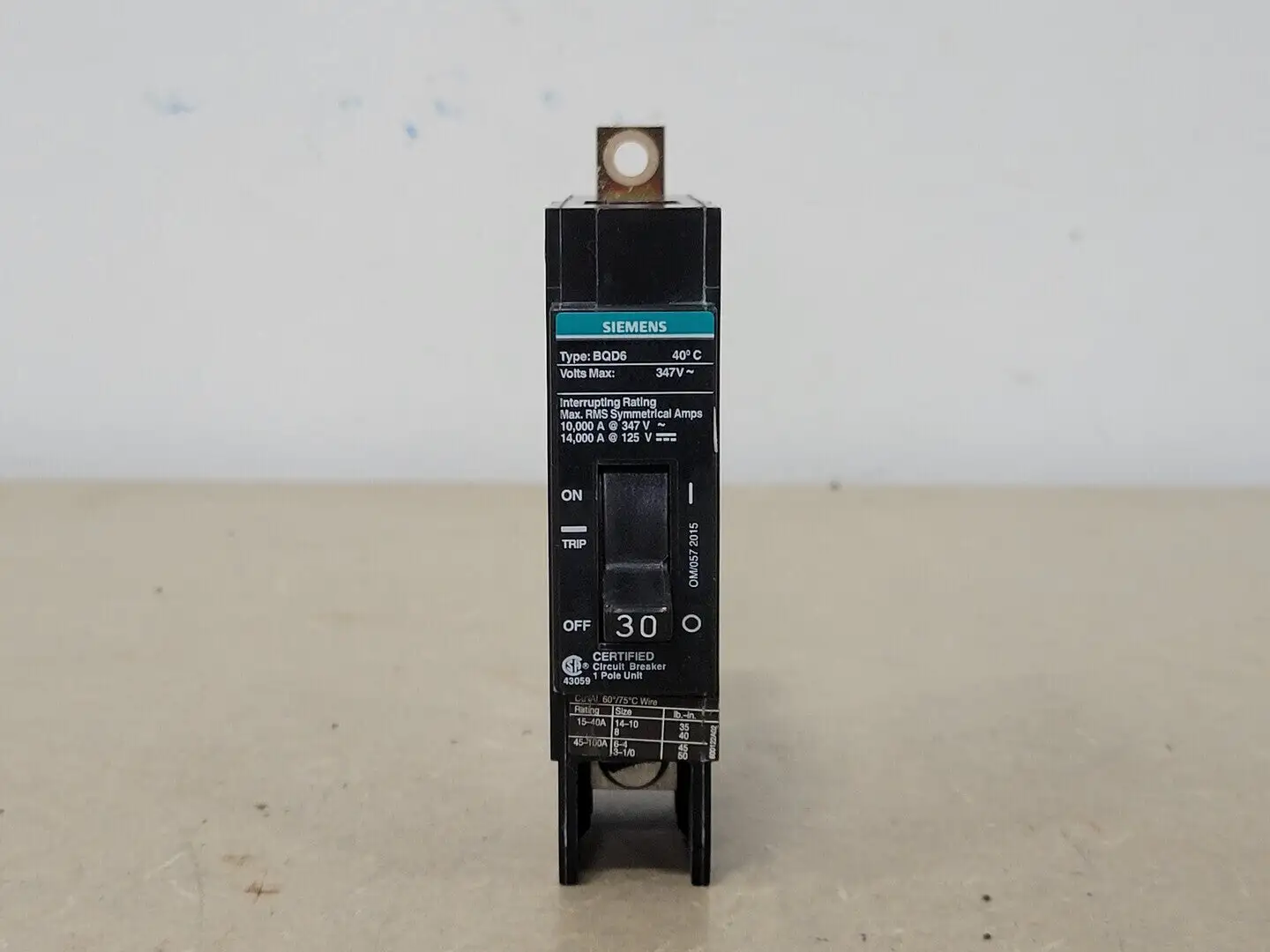 New | in-Stock SIEMENS BQD6130 Switchgears British Columbia CA | Lenmark #835395