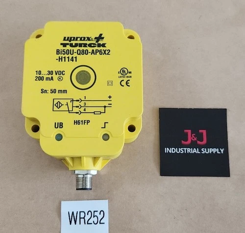 Used Turck Bi50U-Q80-AP6X2-H1141 Sensors Indiana US | J&J Industrial Supply #515546
