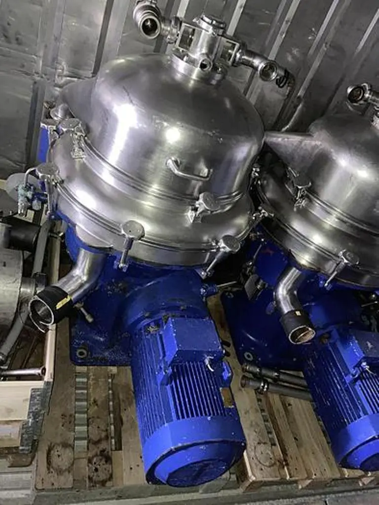 Alfa-Laval AFPX 213-14S fish oil purifier, 316SS.