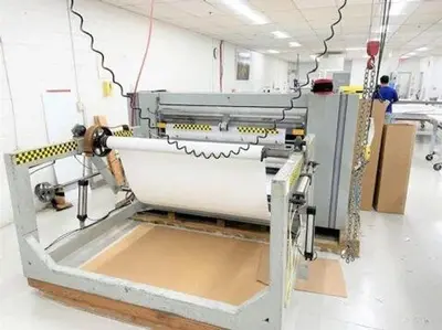 60" CONTECH MDL. CS-60 SHEETER WITH HEAVY DUTY UNWIND AND SCORE SLITTING