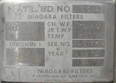 USED AMETEK NIAGRA 48-322-342