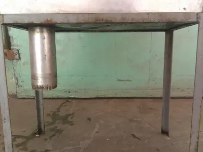 SPC9131  Miscellaneous Equipment bottle dump station Stainless Steel 25 gallon, 41" tall