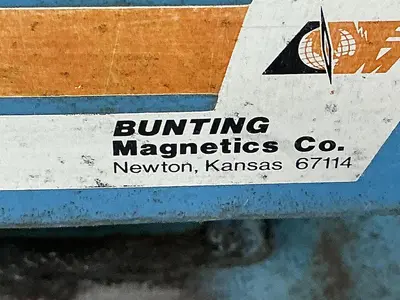 USED BUNTING MAGNETICS NO MODEL NUMBER