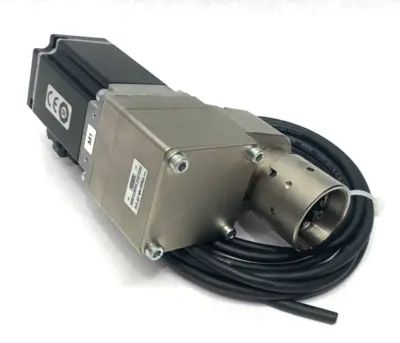 Used Weber Screwdriving Systems Offset Servo Spindle Gear Drive i=3.42 M=10Nm, Motorized Speed Reducers Michigan US | Maverick Industrial Sales #1390554