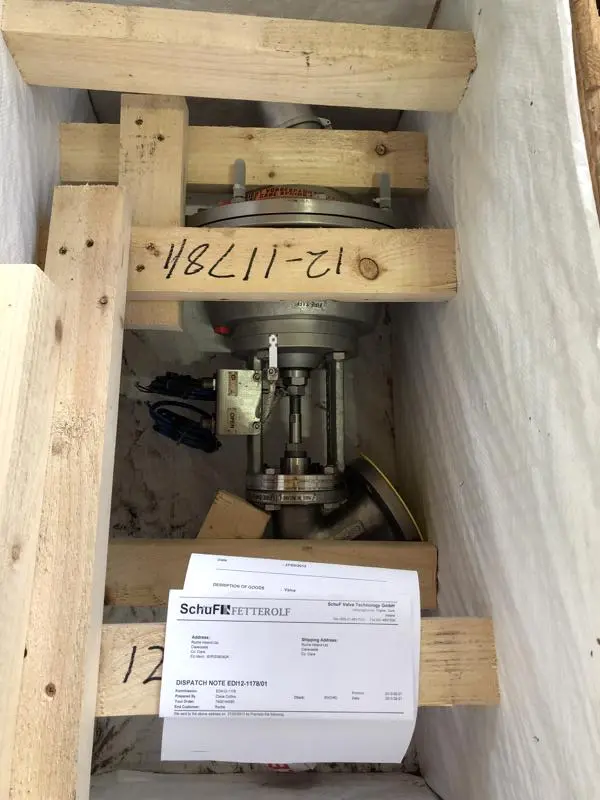 USED SCHUF 2" x 2"