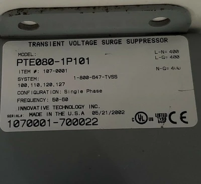 USED Eaton 107-0001