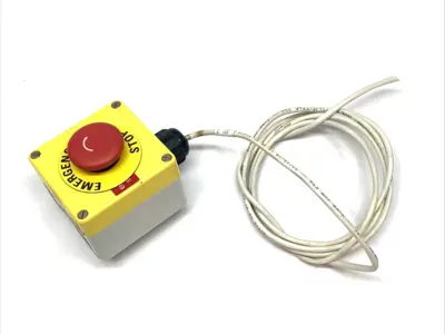 Used Cutler-Hammer Emergency Stop Button Control Station W/ E22B1 Button Relays & Switches Michigan US | Maverick Industrial Sales #1401931