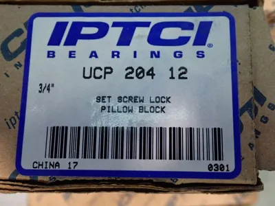 Used IPTCI BEARINGS UCP 204 12 Tooling & Accessories (Other) Ohio US | HGR 24 #902981