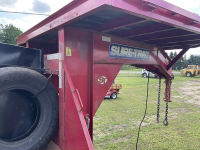 Used 2024 SURE-TRAC HD GOOSENECK DECKOVER Deckover Trailers Michigan US | Miedema Asset Management Group #1384774