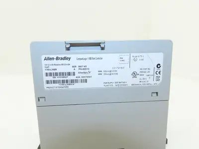 Allen Bradley 1769-L30ER CompactLogix 1MB Ethernet Controller Ser A FW 1.002
