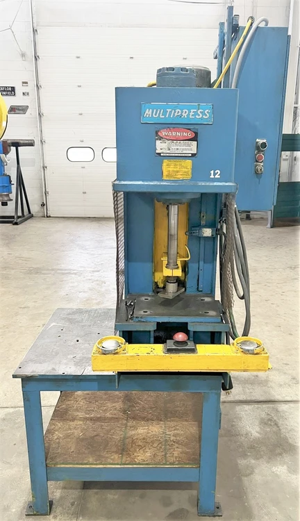 Used MULTIPRESS MULTIPRESS WR45L PRESS C-Frame Presses | Alma Machinery #899588