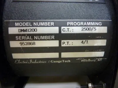 USED ELECTRO INDUSTRIES DSP2