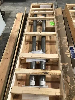 DORNER 72" CONVEYOR DRIVE & IDLER ROLLERS