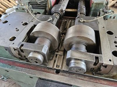 PRAGA Thread Rolls, in working condition, visible under power, SELLER SEEKS OFFERS