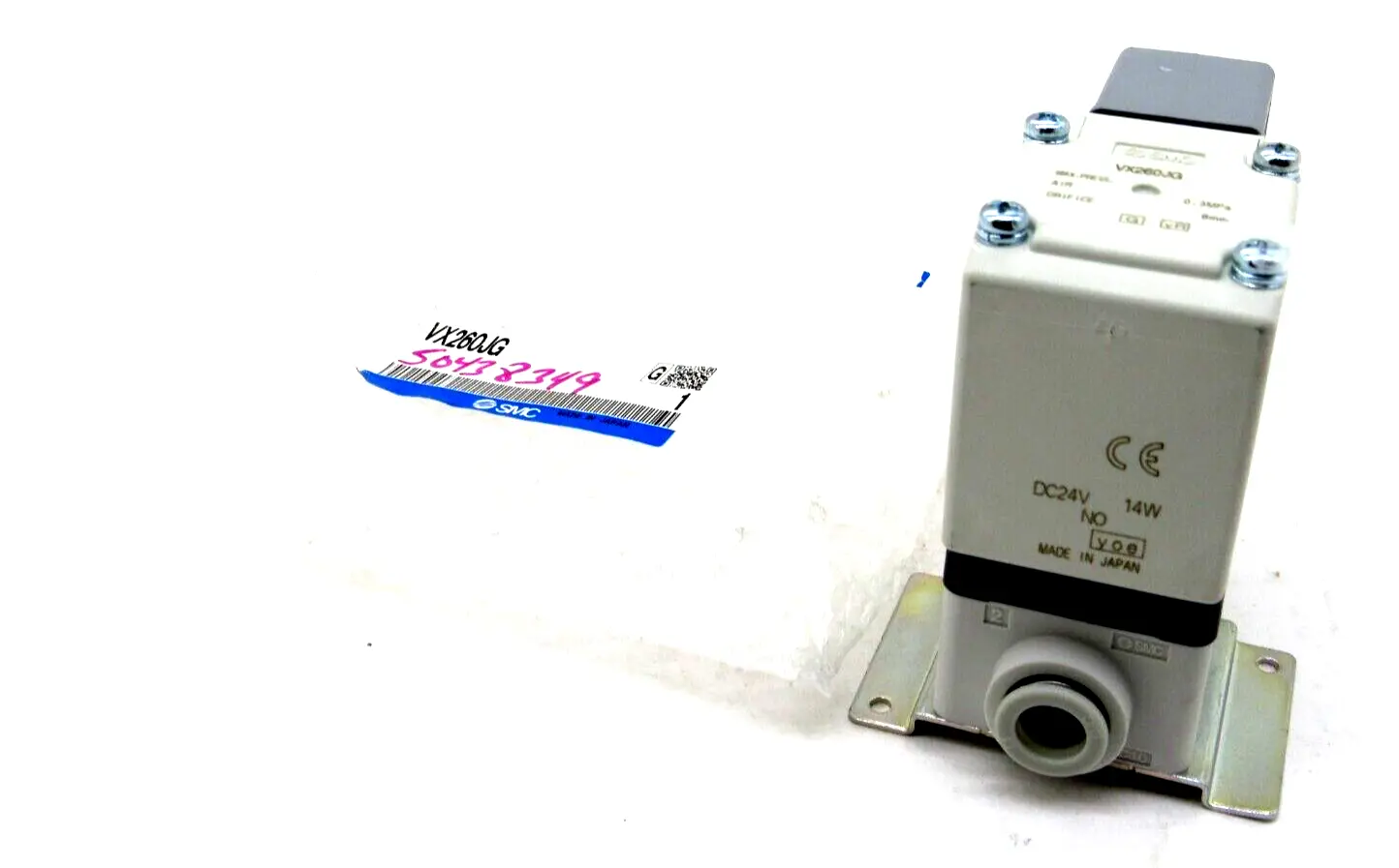 NEW SMC VX260JG VALVE DC24V 14W