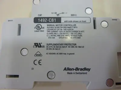 NEW ALLEN BRADLEY 1492-CB1/G040 SER C